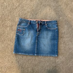 Jean skirt